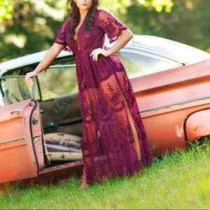 HONEY PUNCH MAXI ROMPER